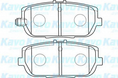 KAVO PARTS bp4564 -  Комплект тормозных колодок, дисковый тормоз